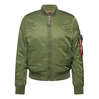 ALPHA INDUSTRIES Átmeneti dzseki olíva / piros