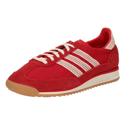 ADIDAS ORIGINALS Rövid szárú sportcipők 'SL 72' piros / piszkosfehér