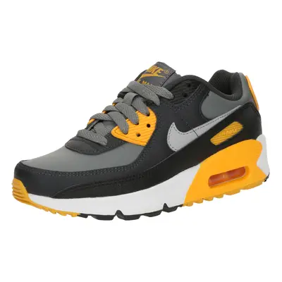 Nike Sportswear Sportcipő 'Air Max 90' aranysárga / világosszürke / sötétszürke / fekete