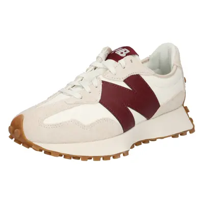 new balance Rövid szárú sportcipők '327' világos bézs / burgundi vörös / fehér