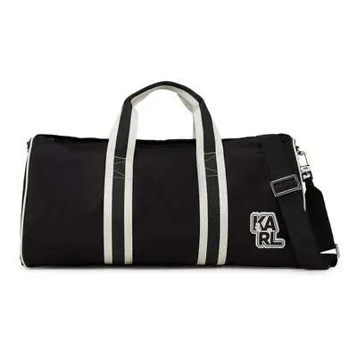 Karl Lagerfeld Weekender 'Athleisure' fekete / fehér