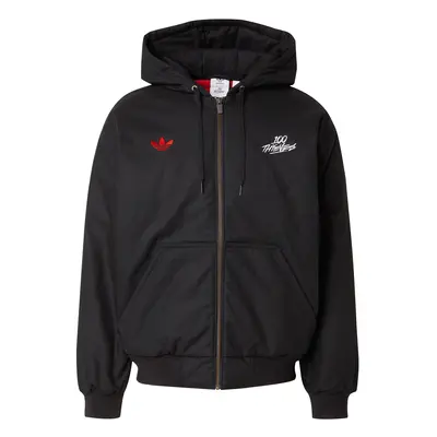 ADIDAS ORIGINALS Átmeneti dzseki '100T' piros / fekete / fehér