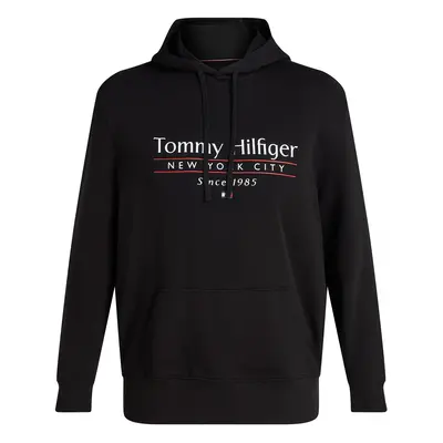 Tommy Hilfiger Big & Tall Tréning póló piros / fekete / fehér