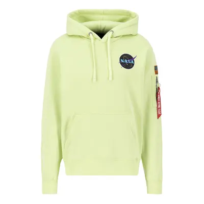 ALPHA INDUSTRIES Tréning póló 'Space Shuttle ' citromzöld / vegyes színek