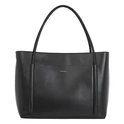 Calvin Klein Shopper táska 'LINN' fekete