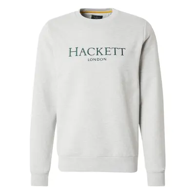 Hackett London Tréning póló 'HERITAGE' szürke / zöld