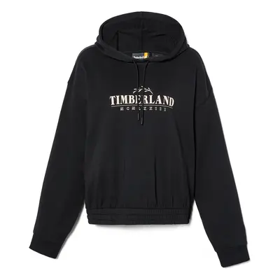 TIMBERLAND Tréning póló fekete / természetes fehér