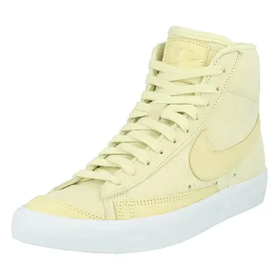 Nike Sportswear Magas szárú sportcipők 'BLAZER MID PRM MF' világos sárga