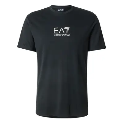 EA7 Emporio Armani Póló fekete / fehér