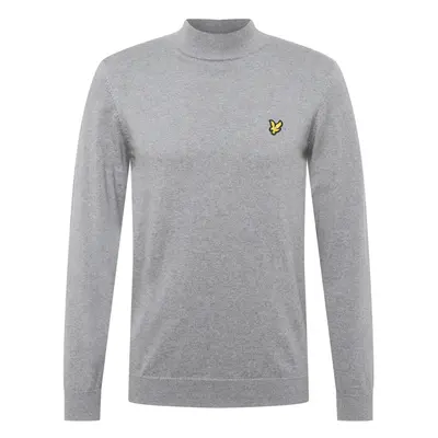 Lyle & Scott Pulóver arany / szürke melír / fekete