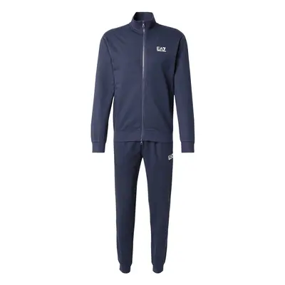 EA7 Emporio Armani Jogging ruhák tengerészkék / fehér