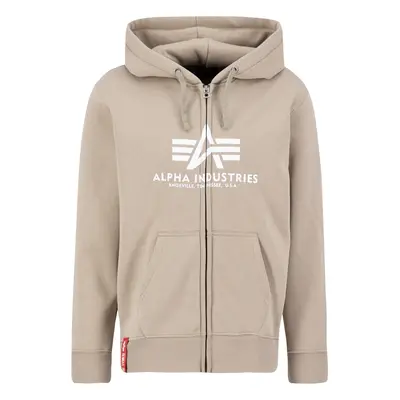 ALPHA INDUSTRIES Tréning dzseki homok / fehér