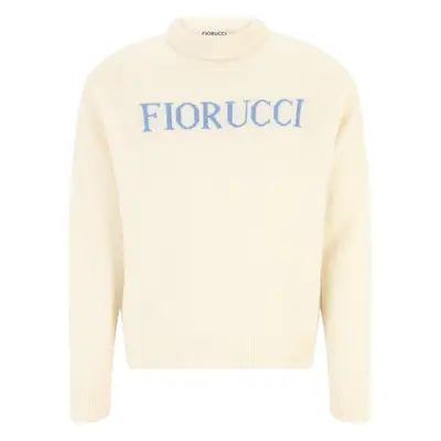 Fiorucci Pulóver 'Heritage' világoskék / fehér