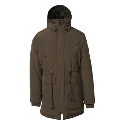 KOROSHI Téli parka khaki / fekete