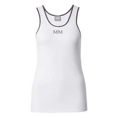 Max Mara Leisure Top 'SAX' sötét barna / fehér