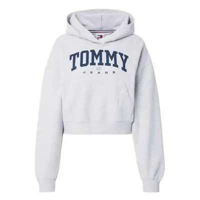 Tommy Jeans Tréning póló sötétkék / szürke