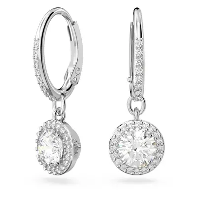 Swarovski Fülbevalók 'Una drop earrings' ezüst