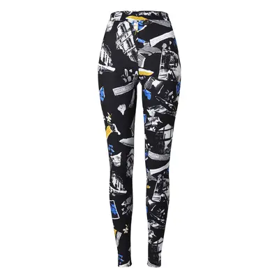 Moschino Jeans Leggings királykék / antracit / fekete / fehér