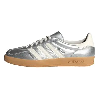 ADIDAS ORIGINALS Rövid szárú sportcipők 'Gazelle' ezüst / fehér