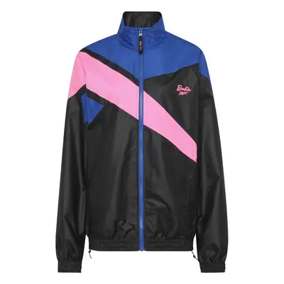 Reebok Sportdzseki 'REEBOK X BARBIE' kobaltkék / világos-rózsaszín / fekete