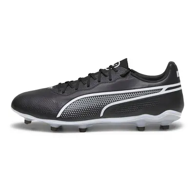 PUMA Futballcipők 'King Pro' fekete / fehér