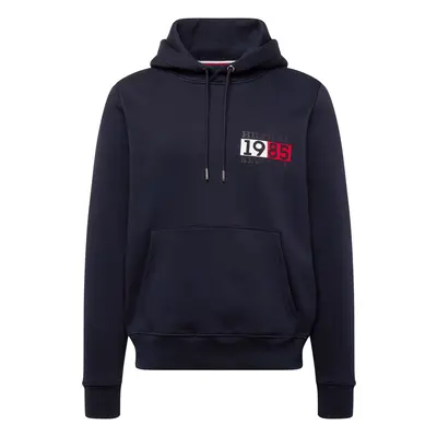 TOMMY HILFIGER Tréning póló tengerészkék / piros / fehér