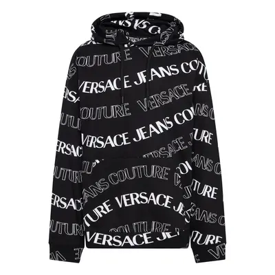 Versace Jeans Couture Tréning póló fekete / fehér