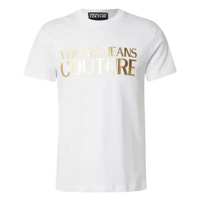 Versace Jeans Couture Póló arany / fehér