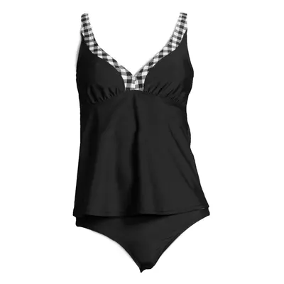 LASCANA Tankini fekete / fehér