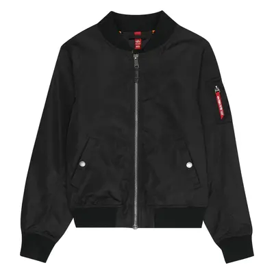 ALPHA INDUSTRIES Átmeneti dzseki 'MA-1' fekete