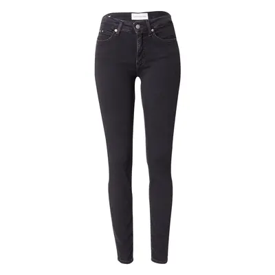 Calvin Klein Jeans Farmer 'MID RISE SKINNY' fekete farmer