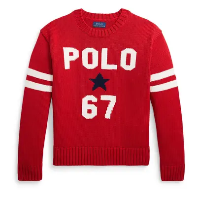 Polo Ralph Lauren Pulóver éjkék / piros / fehér