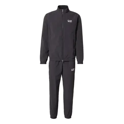 EA7 Emporio Armani Jogging ruhák fekete / fehér