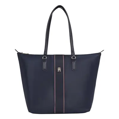 TOMMY HILFIGER Shopper táska tengerészkék / piros / fehér