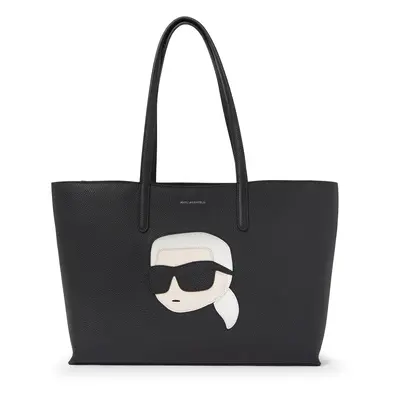 Karl Lagerfeld Shopper táska testszínű / fekete / fehér