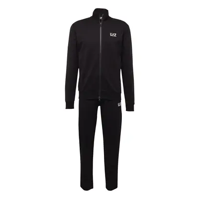 EA7 Emporio Armani Jogging ruhák fekete / fehér