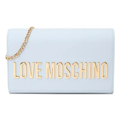 Love Moschino Válltáska világoskék / arany