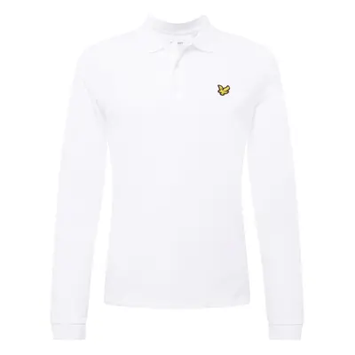 Lyle & Scott Póló sárga / fekete / fehér