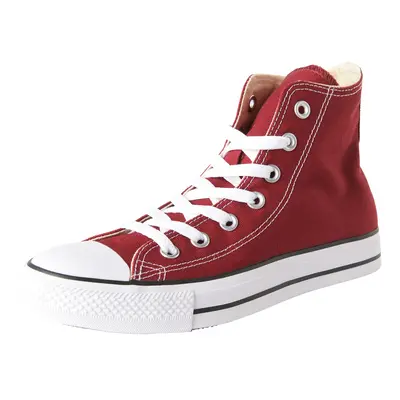 CONVERSE Rövid szárú sportcipők 'Chuck Taylor All Star' kárminvörös / fehér