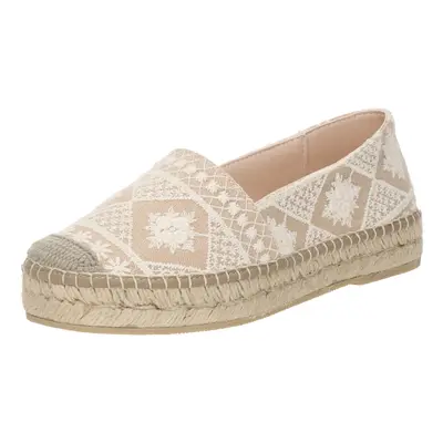 MACARENA Espadrilles greige / fehér