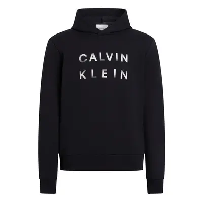 Calvin Klein Tréning póló világosszürke / fekete