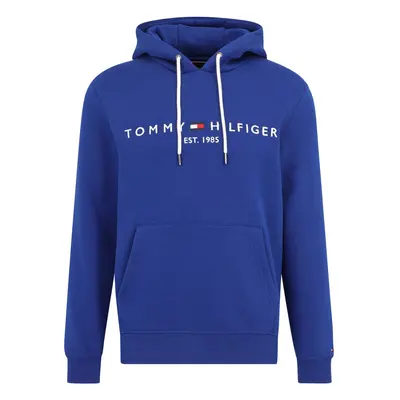 TOMMY HILFIGER Tréning póló encián / piros / fehér