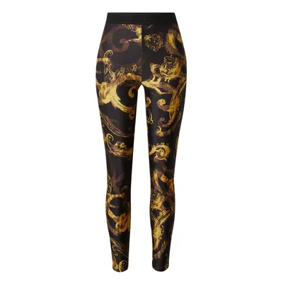 Versace Jeans Couture Leggings barna / sárga / fekete