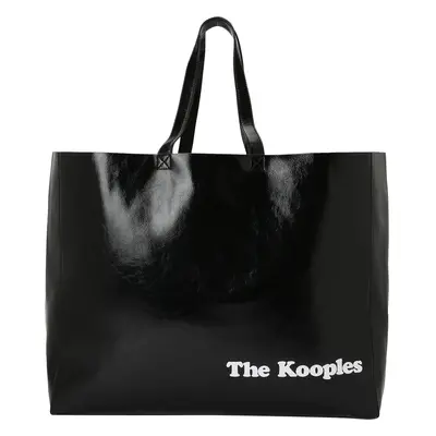 The Kooples Shopper táska fekete / fehér