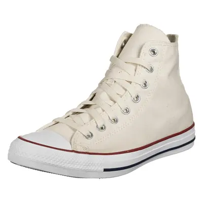 CONVERSE Magas szárú sportcipők 'Chuck Taylor All Star' gitt / piros / fehér