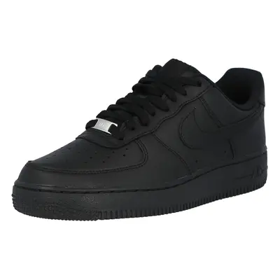 Nike Sportswear Rövid szárú sportcipők 'AIR FORCE 07' fekete