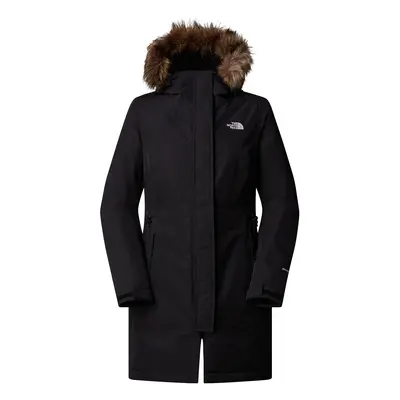 THE NORTH FACE Téli parka 'ZANECK' világosbarna / fekete / fehér