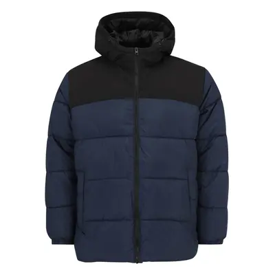 Jack & Jones Plus Téli dzseki tengerészkék / fekete