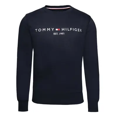 TOMMY HILFIGER Tréning póló éjkék / piros / fehér