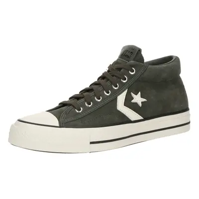 CONVERSE Magas szárú sportcipők 'STAR PLAYER 76' sötétzöld / fehér